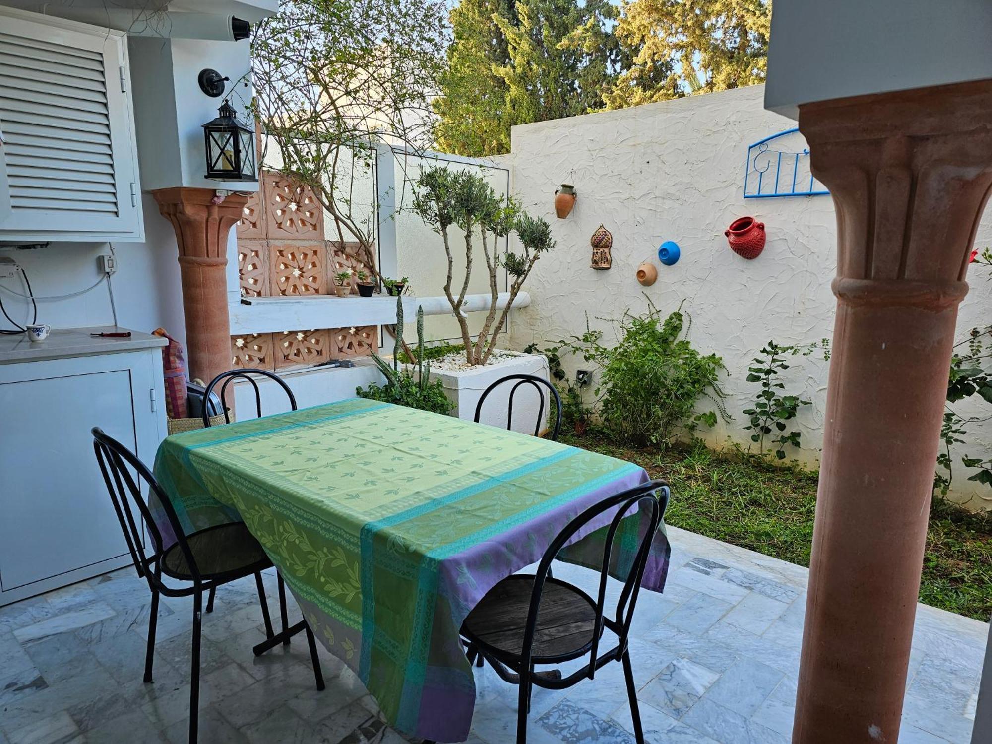 Villa Jasmin Super Equipped Apartment With Garden, Swimming Pool, Sea Hammamet Dış mekan fotoğraf